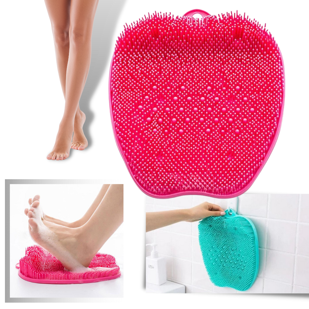 Shower Foot Massager Scrubber & Cleaner Mat -