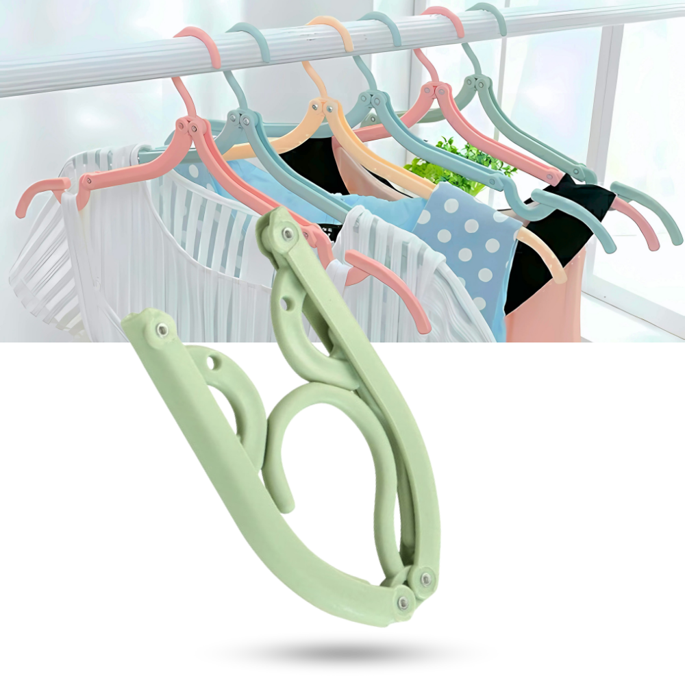 Dual-Size Foldable Clothes Hangers - Ozerty
