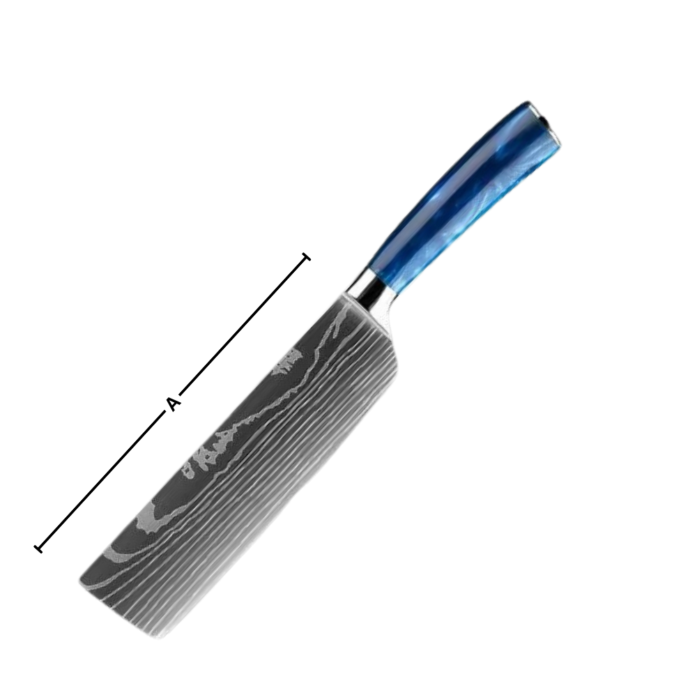 Ocean Blue Japanese Knives - Ozerty